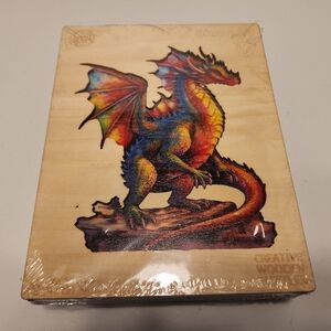 Woodbest Dragon Wooden Jigsaw Puzzle